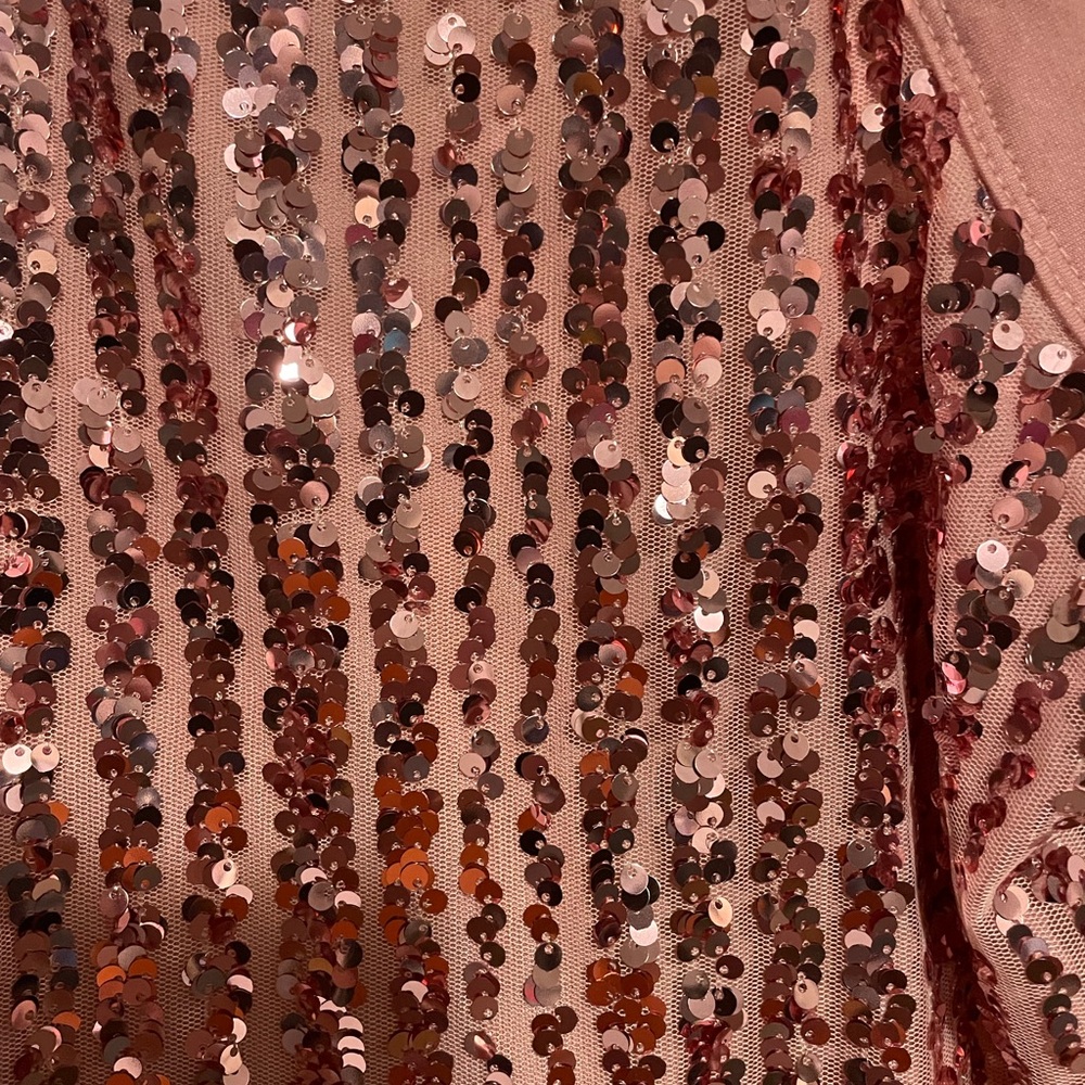 No Boundaries Sparkly Pink Top - Picture 2 of 4